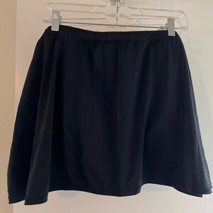 Swim skirt, Blk, 3X